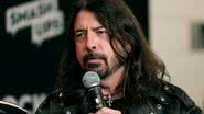 Imagem de Dave Grohl, vocalista do 'Foo Fighters' - Getty Images