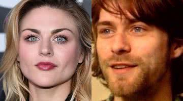 Frances Bean Cobain em 2018 e Kurt Cobain em 1993 - Getty Images/Divulgação/Youtube/MTV