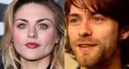 Frances Bean Cobain em 2018 e Kurt Cobain em 1993 - Getty Images/Divulgação/Youtube/MTV