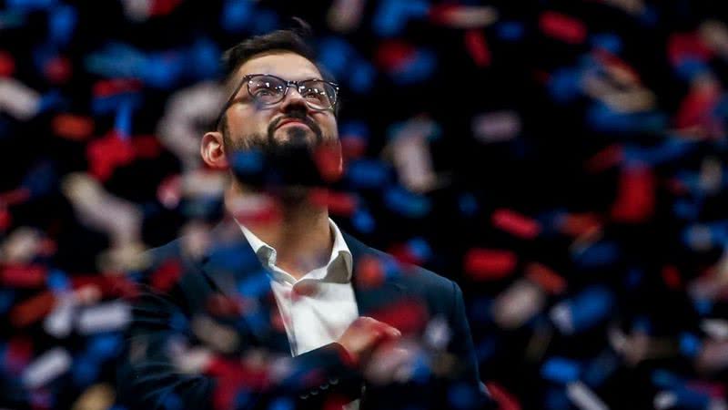 O presidente recém-eleito Gabriel Boric - Getty Images