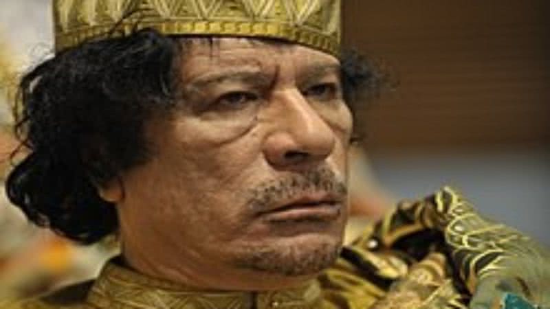 Foto de Muammar Gaddafi, ex-ditador da Líbia - Wikimedia Commons