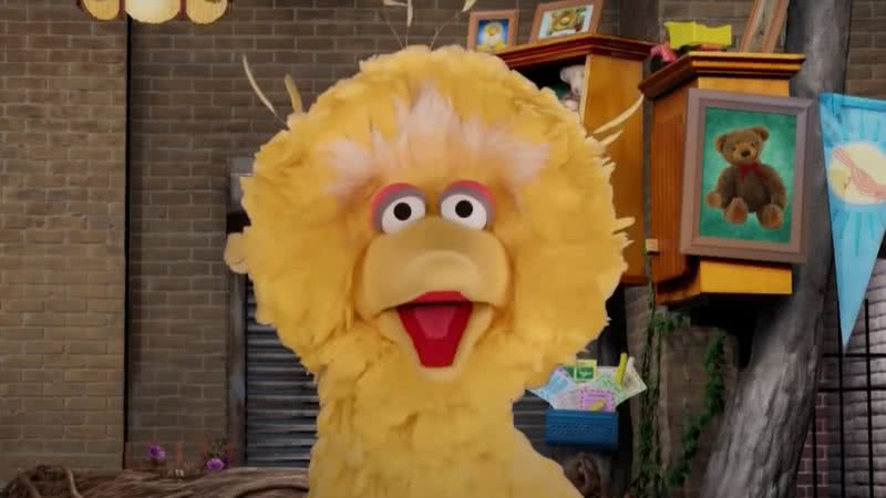 Trecho de vídeo que mostra Garibaldo - Divulgação/ Youtube/ Sesame Street