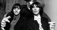 Os ex-beatles George Harrison e Ringo Starr - Getty Images