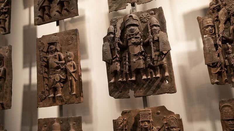 Peças do Bronze de Benin - Getty Images