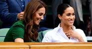 Kate Middleton ao lado de Meghan Markle - Getty Images