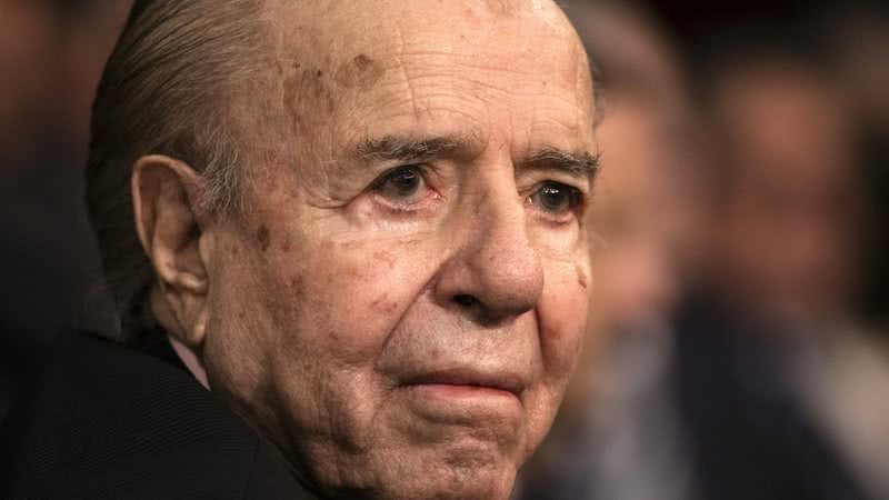 Carlos Menem, ex-presidente da Argentina - Getty Images