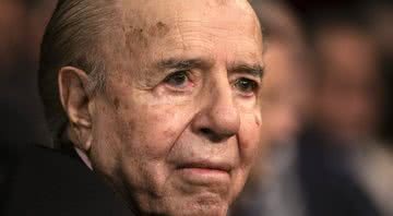 Carlos Menem, ex-presidente da Argentina - Getty Images