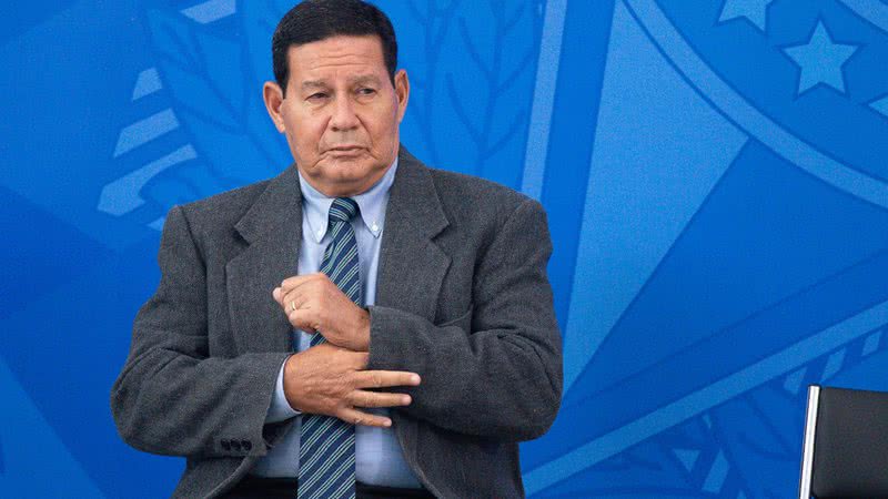 O Vice-presidente Hamilton Mourão - Getty Images