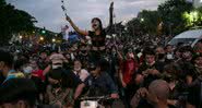 Manifestação em Bangcoc - Getty Images