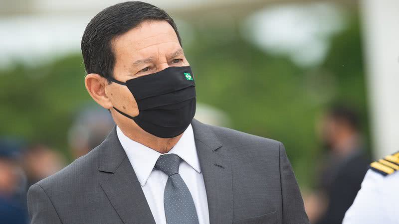 O Vice-presidente Hamilton Mourão - Getty Images