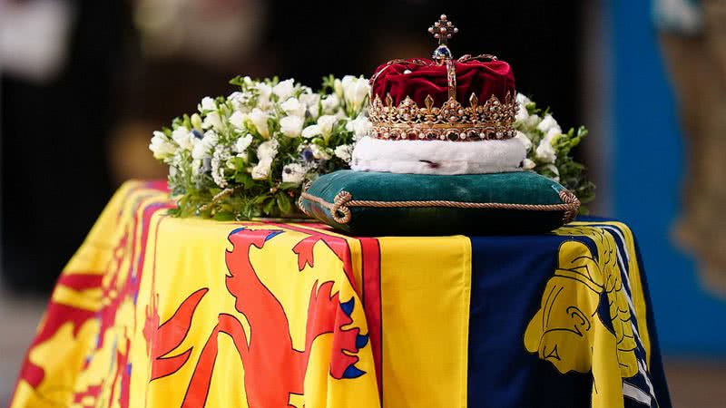 O caixão de Elizabeth II - Getty Images