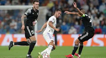 Disputa entre jogadores do Sheriff e do Real Madrid - Getty Images