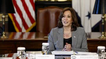 Kamala Harris, vice-presidente dos EUA - Getty Images