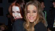 Priscilla Presley ao lado de sua filha, Lisa Marie Presley - Getty Images