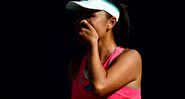 A tenista Peng Shuai em ação - Getty Images