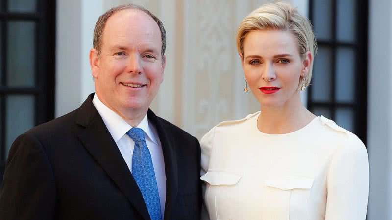 Albert ao lado de Charlene - Getty Images