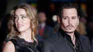 O ex-casal de atores Johnny Depp e Amber Heard - Getty Images