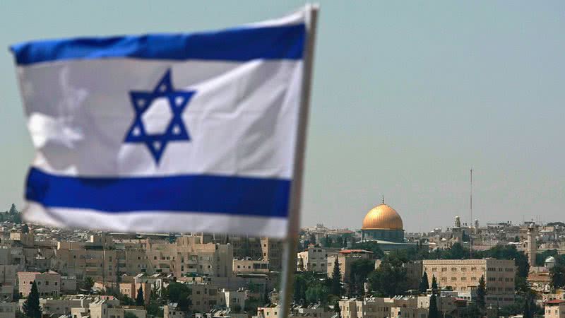 Bandeira de Israel em Jerusalém - Getty Images