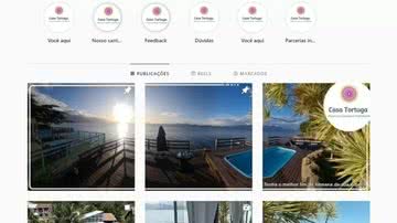 Página do imóvel no Instagram - Reprodução/ Redes Socias/ Instagram