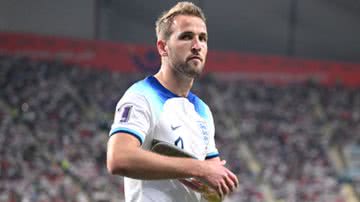 Harry Kane durante jogo entre Inglaterra e Irã - Getty Images