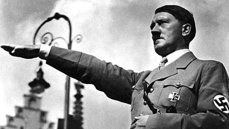 Adolf Hitler, líder nazista - Domínio Público