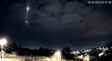 Queda de meteoro em RS - Divulgação / Observatório Espacial Heller & Jung