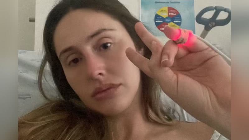 Caroline Mayorga, mulher que descobriu infarto pulmonar - Arquivo Pessoal