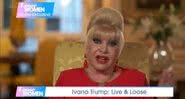 Ivana Trump, ex-esposa do presidente dos EUA Donald Trump - Divulgação/Loose Women