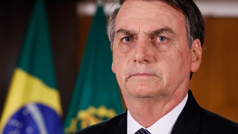 Bolsonaro em imagem oficial - Divulgação