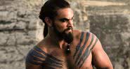 Jason Momoa na série Game of Thrones - Divulgação