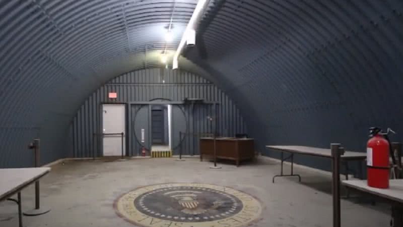 Imagem interna do bunker de Kennedy - Divulgação/YouTube/Fox Tampa Bay