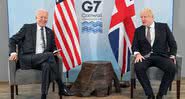 Encontro de Joe Biden e Boris Johnson - Getty Images