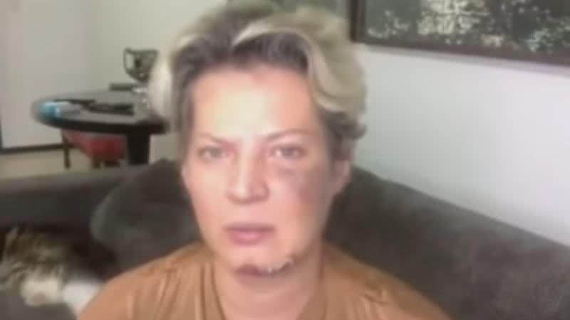 Joice Hasselmann falando sobre o suposto atentado - Divulgação/Youtube/UOL