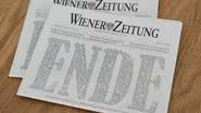 Edição anuncia o fim do jornal Wiener Zeitung - Getty Images