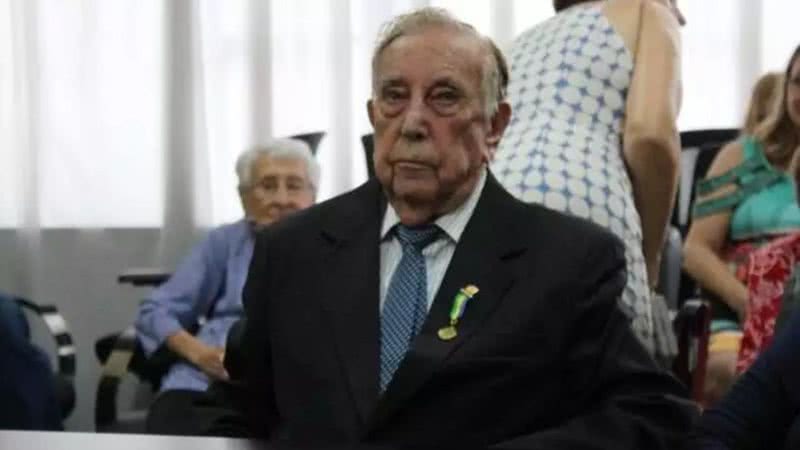 O veterano José Augusto Ferreira Pó - Divulgação/Prefeitura de Extrema