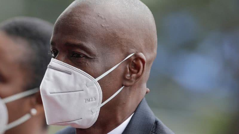 Jovenel Moise, em 24 de maio de 2021 - Getty Images