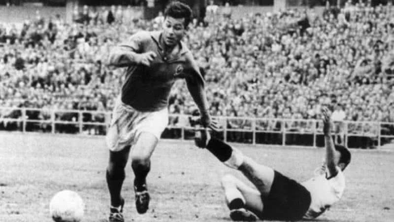 Just Fontaine em partida pela seleção francesa - Reprodução