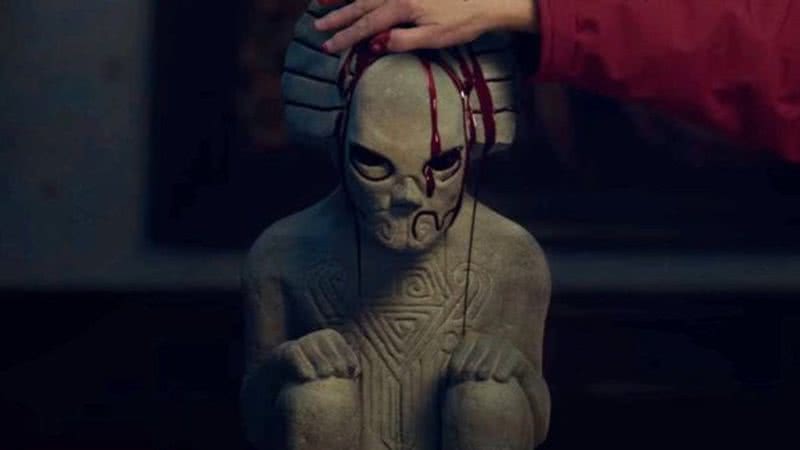 Totem de Kaelego em 'Arquivo 81' - Divulgação/Netflix