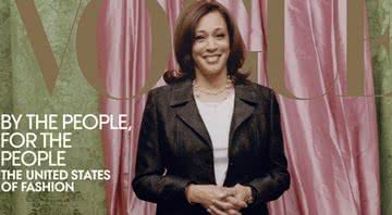 Capa da Vogue USA com a vice-presidente eleita Kamala Harris - Divulgação - Vogue USA