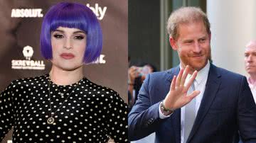 Kelly Osbourne e o príncipe Harry - Getty Images