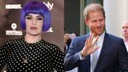 Kelly Osbourne e o príncipe Harry - Getty Images