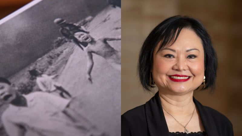 Kim Phuc comenta sobre foto que marcou sua vida - Divulgação/Vídeo/Youtube/DW e Getty Images