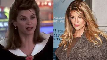 A atriz Kirstie Alley - Reprodução/Vídeo e Getty Images