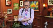 O apresentador Larry King - Divulgação