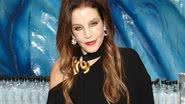 Lisa Marie Presley durante aparição no Globo de Ouro - Getty Images