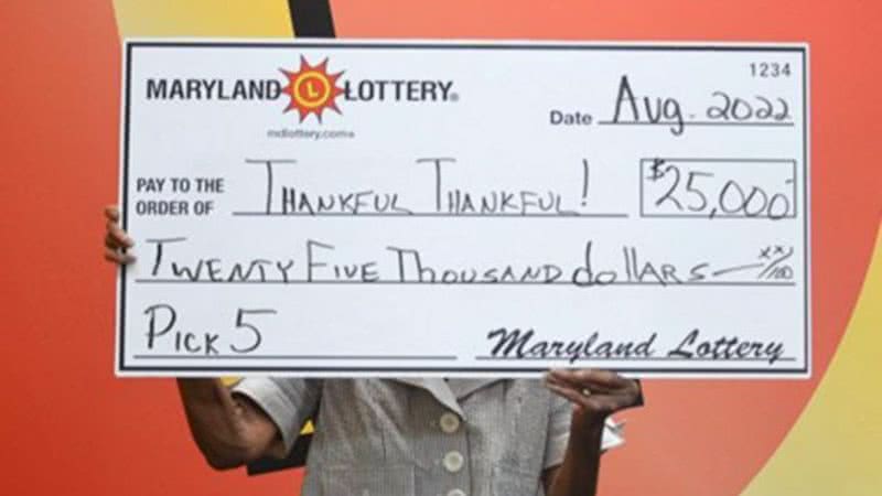 Mulher vencedora da loteria nos EUA - Divulgação/Maryland Lottery