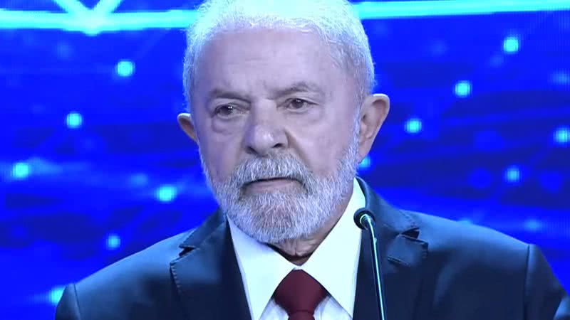 Lula durante o debate da Band - Reprodução/Vídeo