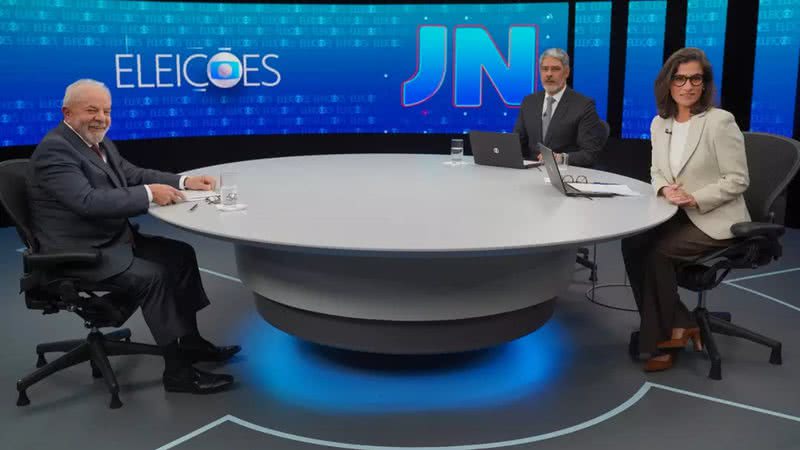 Lula durante entrevista ao Jornal Nacional - Divulgação/TV Globo/Marcos Serra Lima/g1