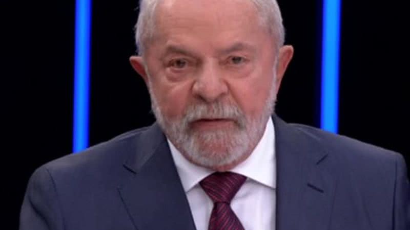 Lula durante entrevista ao Jornal Nacional - Reprodução/TV Globo