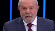 Lula durante entrevista ao Jornal Nacional - Reprodução/TV Globo